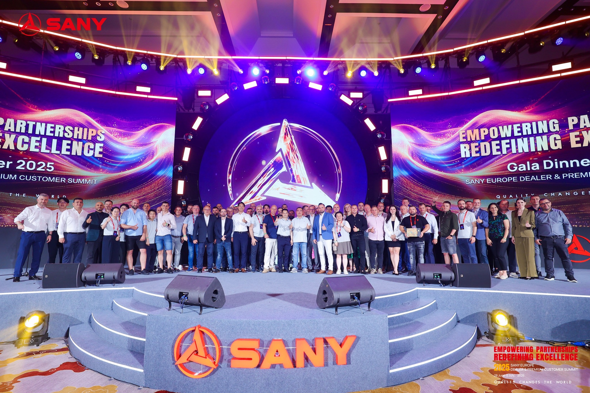 Hội nghị thượng đỉnh SANY Châu Âu, chào đón các khách hàng và đại lý cao cấp trên khắp Châu Âu. 🌏 