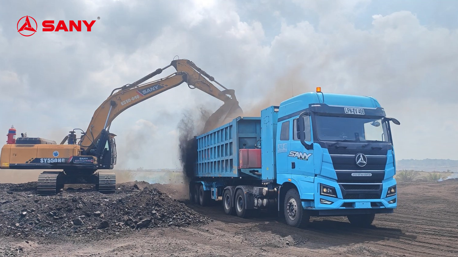 xe tải điện SANY