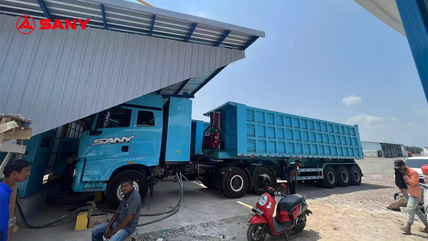 xe tải điện SANY