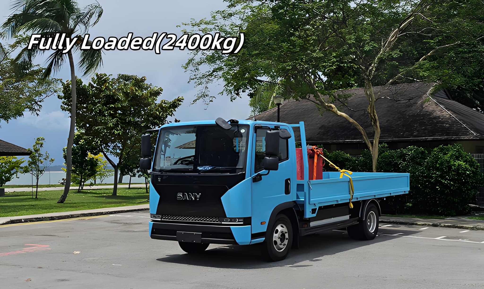 SANY TRUCK : Xe tải nhẹ điện SANY (RHD, 85kWh) - dòng xe tải nhẹ bán chạy nhất của chúng tôi tại Singapore
