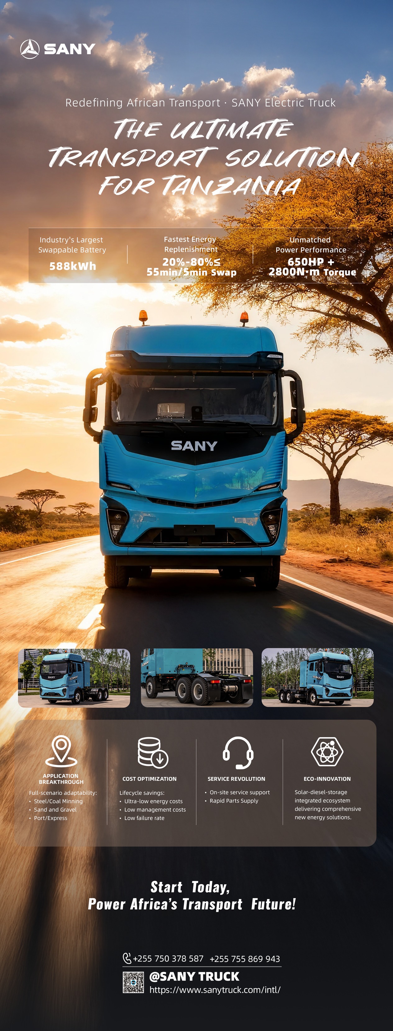 sany truck