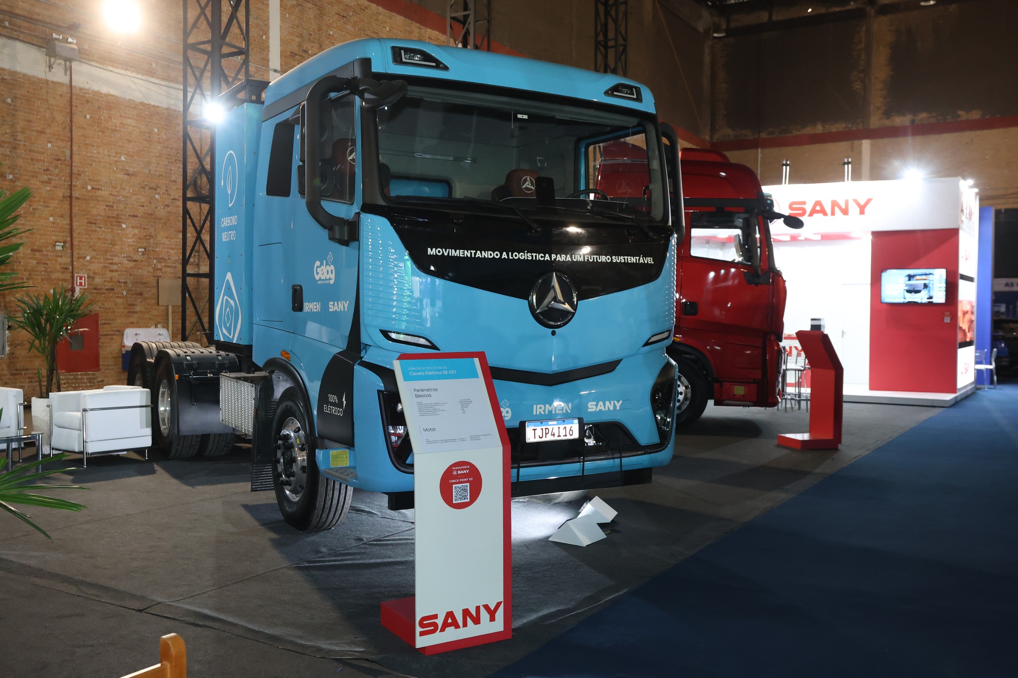 Xe tải điện hạng nặng SANY tại Giải đua xe F1 Grand Prix, lần thứ ba