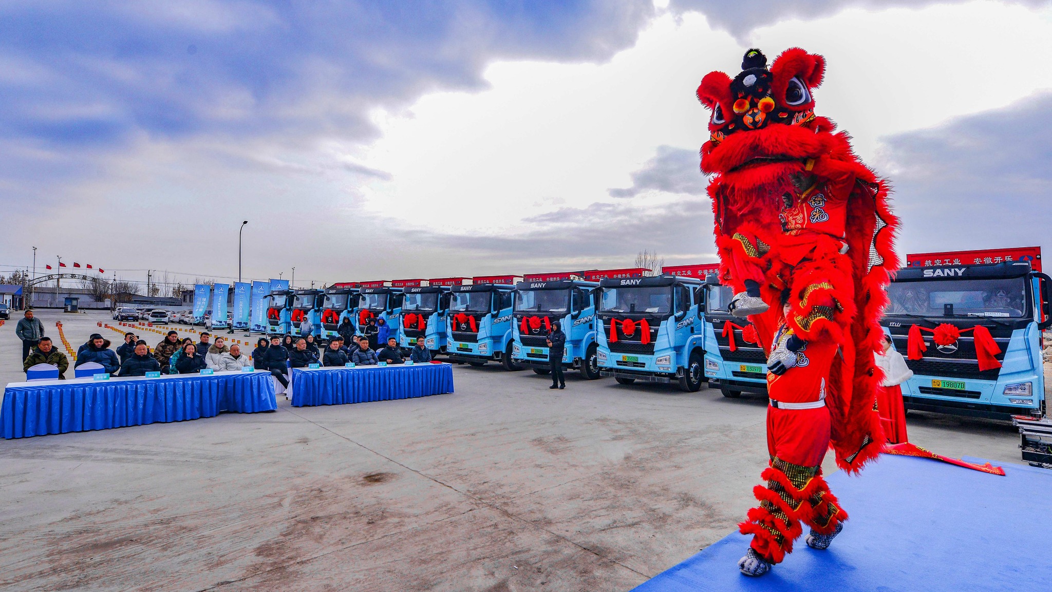 xe tải điện sany