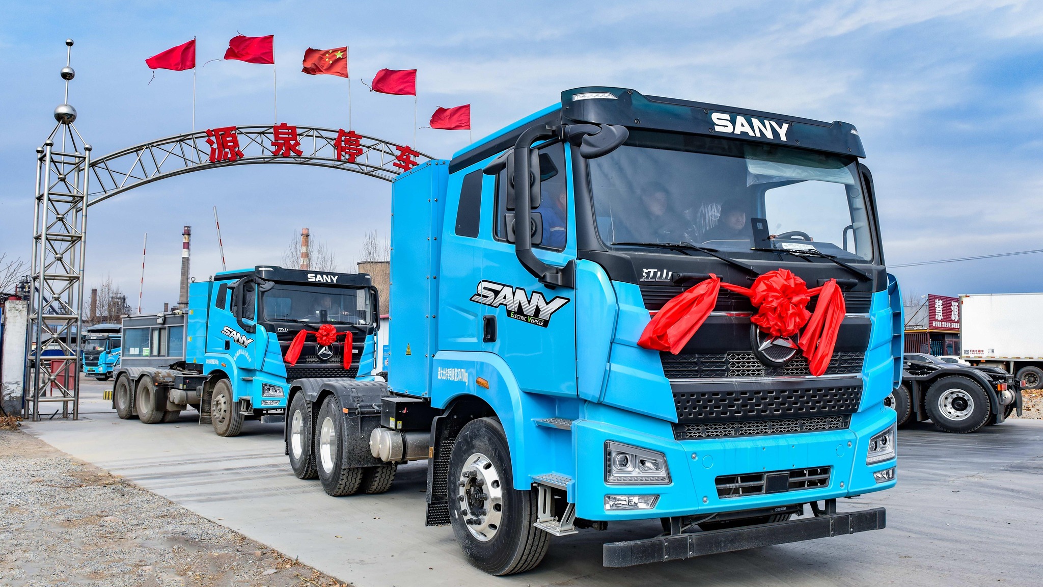 xe tải điện sany