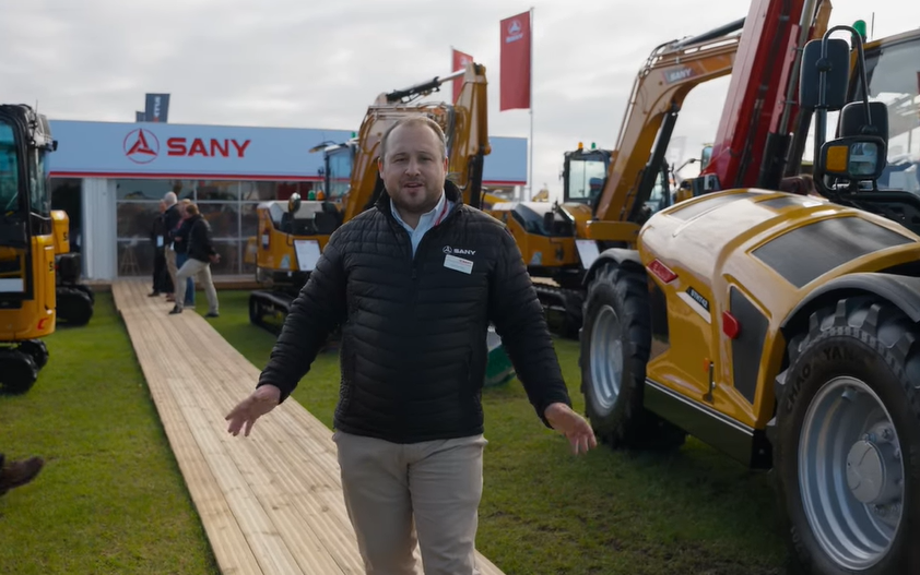 SANY UK: Chúng tôi đang trực tiếp tại PlantWorx 2025