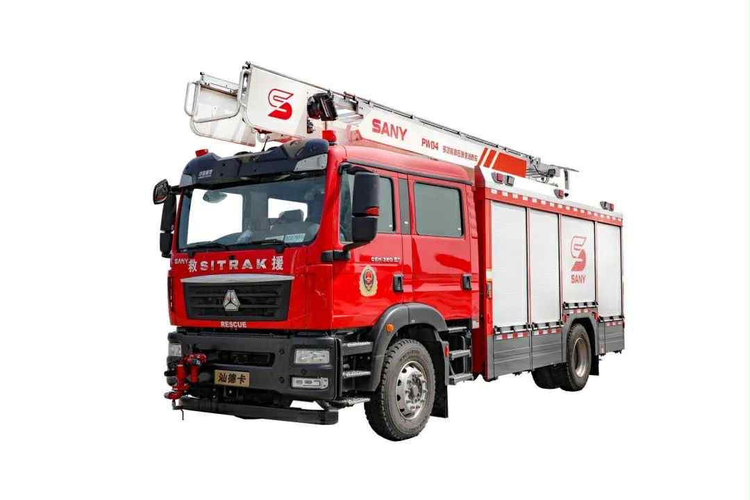 Xe chữa cháy SANY : Sany đã giành được giải thưởng cao nhất cho sản phẩm này.🥇