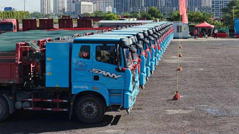 xe tải điện sany