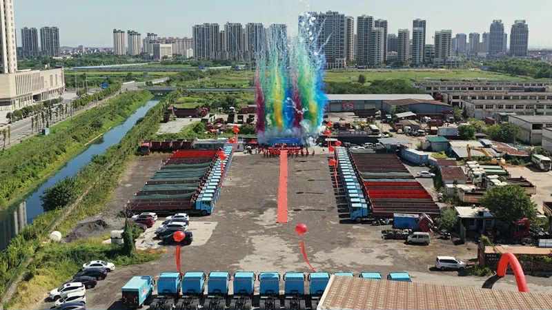 xe tải điện sany