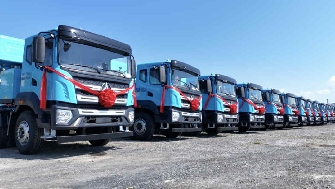xe tải ben điện sany