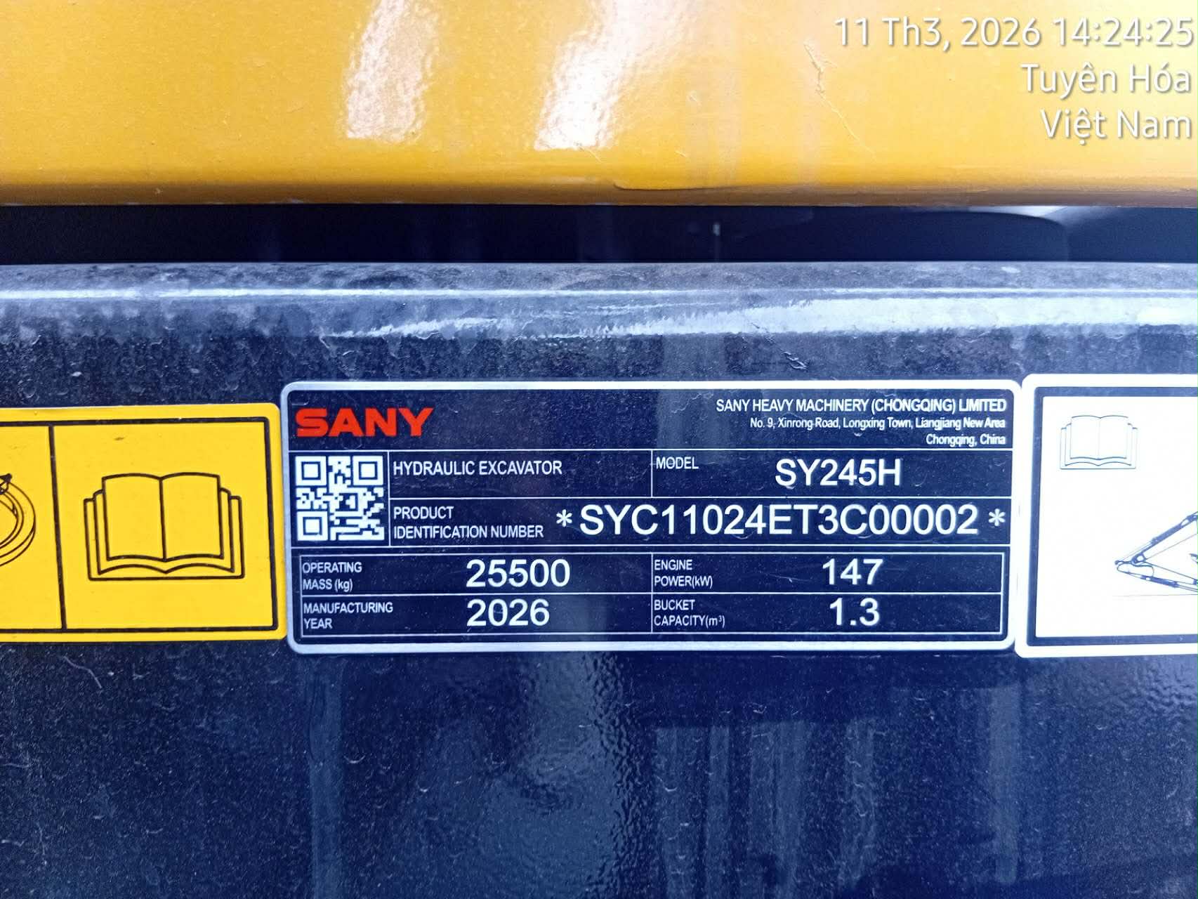 máy xúc sany