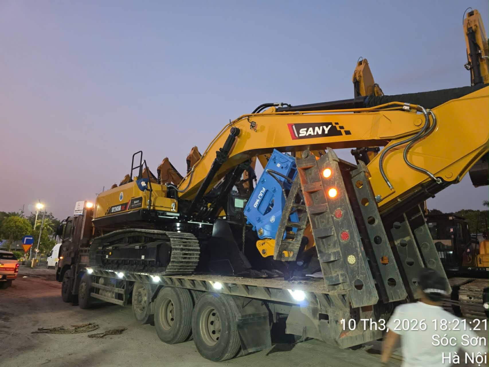 máy xúc sany