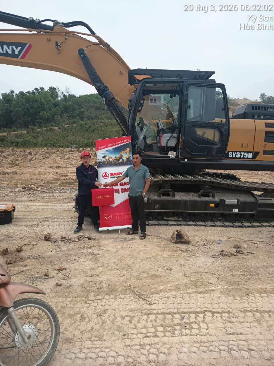máy xúc sany