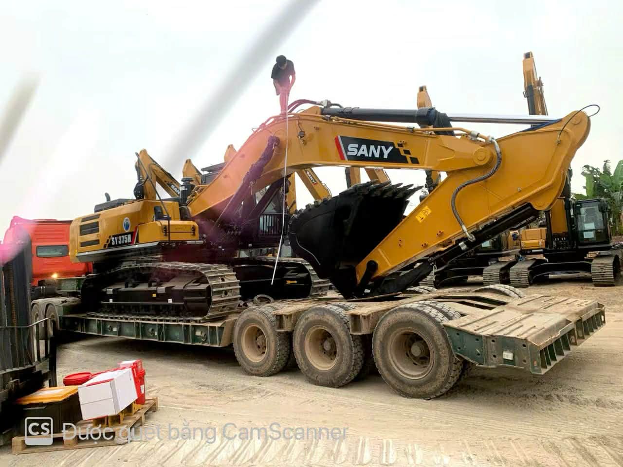máy xúc sany