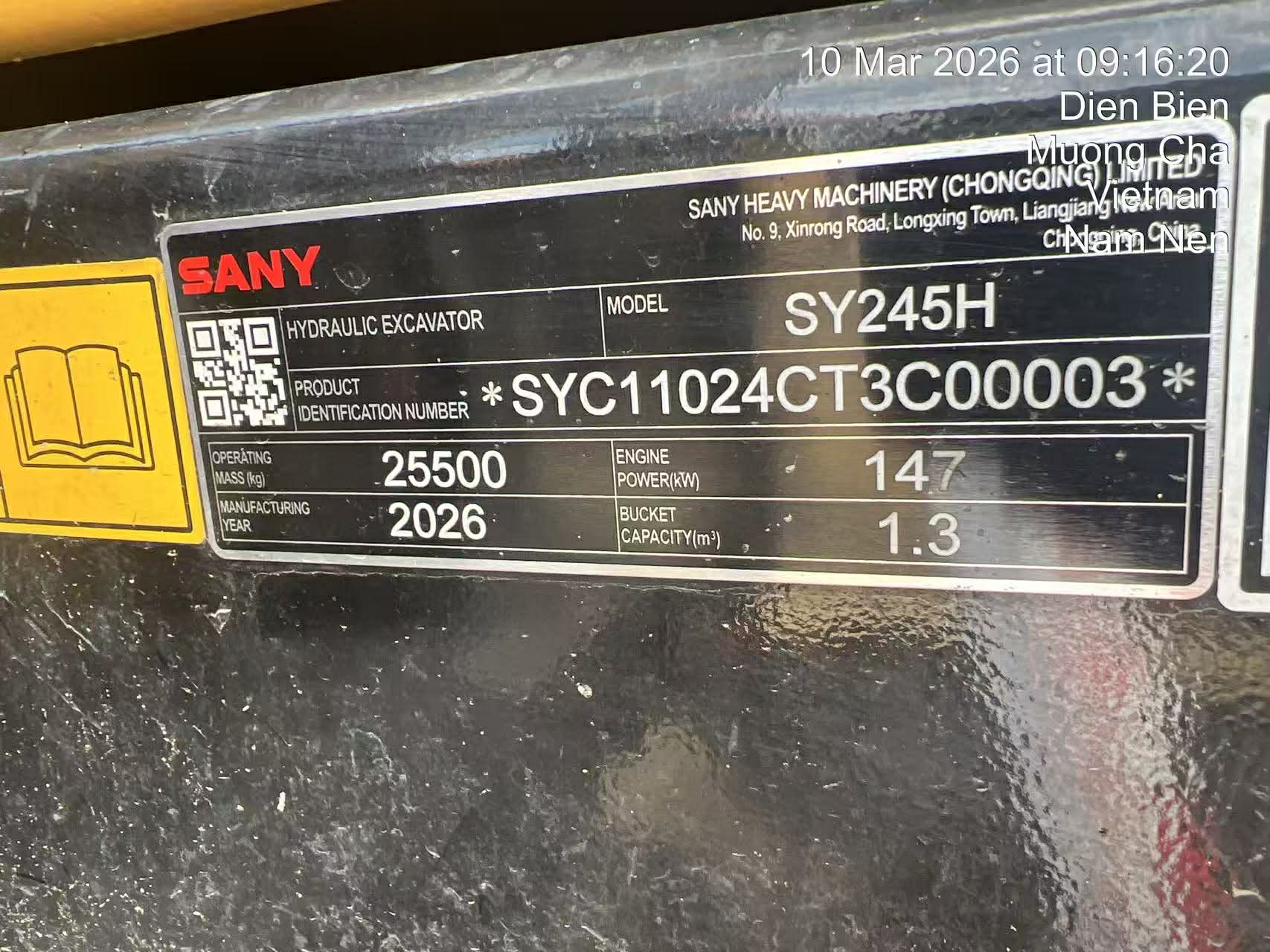máy xúc sany
