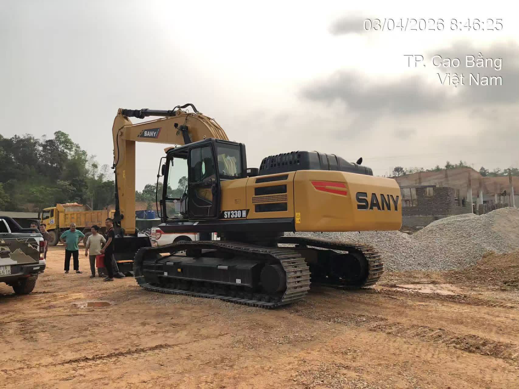 máy xúc sany