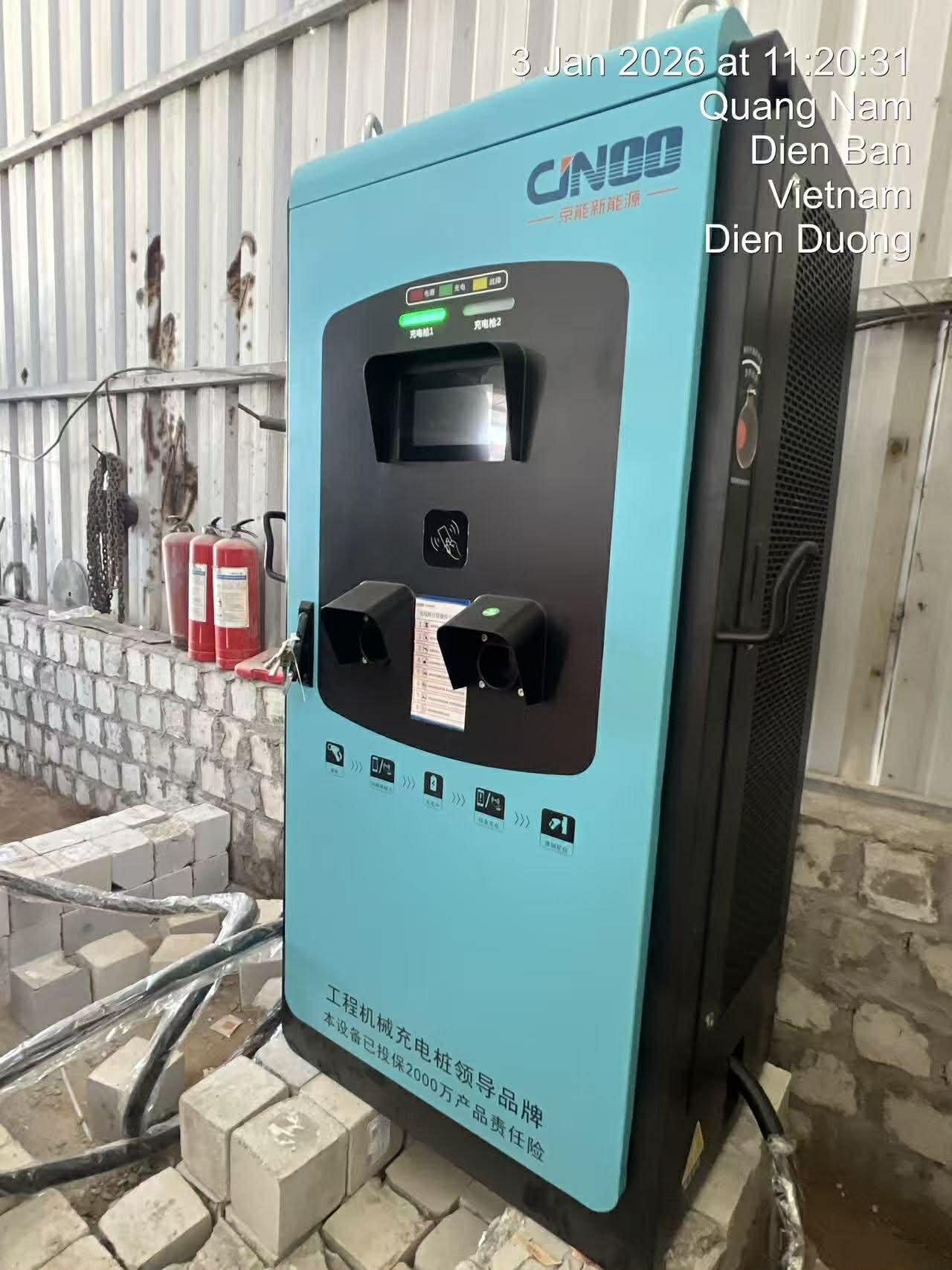 xúc lật điện sany