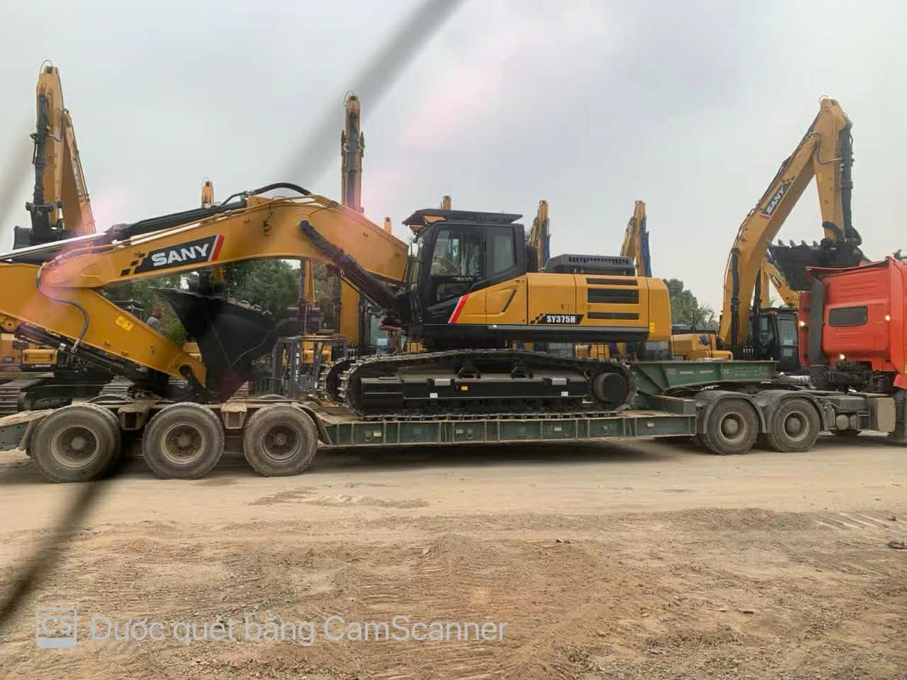 máy xúc sany