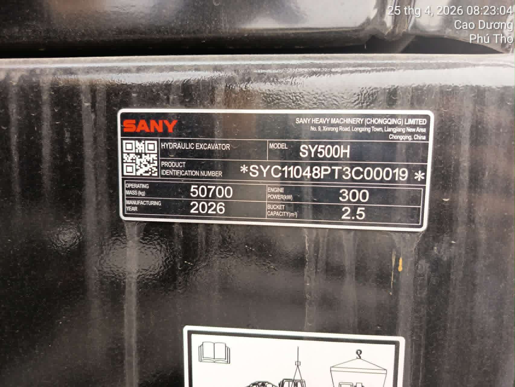 máy xúc sany