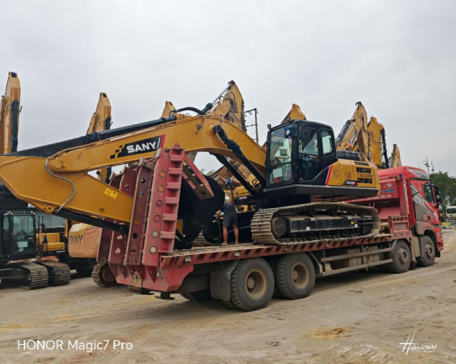 Tổng hợp giao máy xúc SANY tuần 3 tháng 3 năm 2026