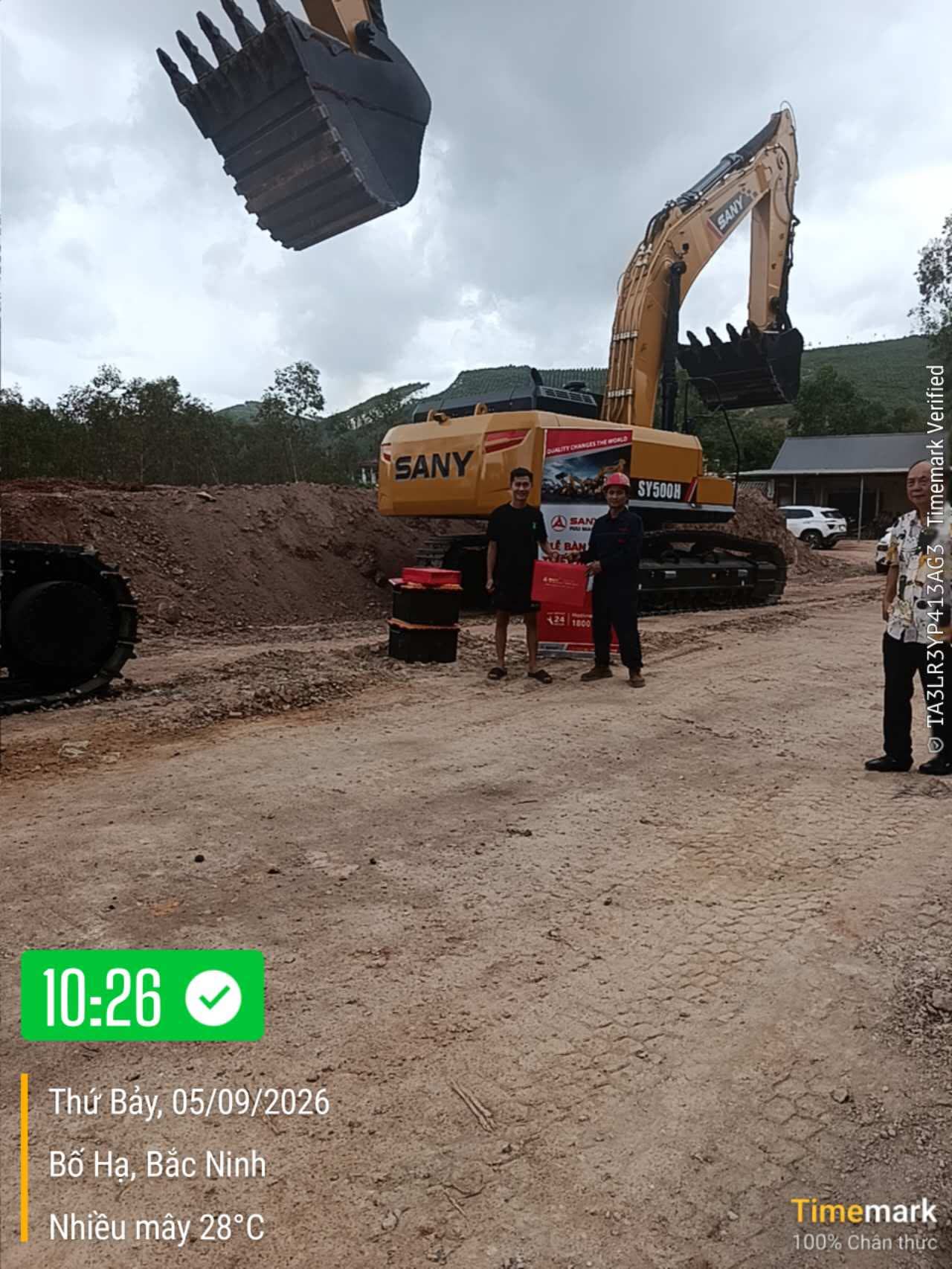 máy xúc sany