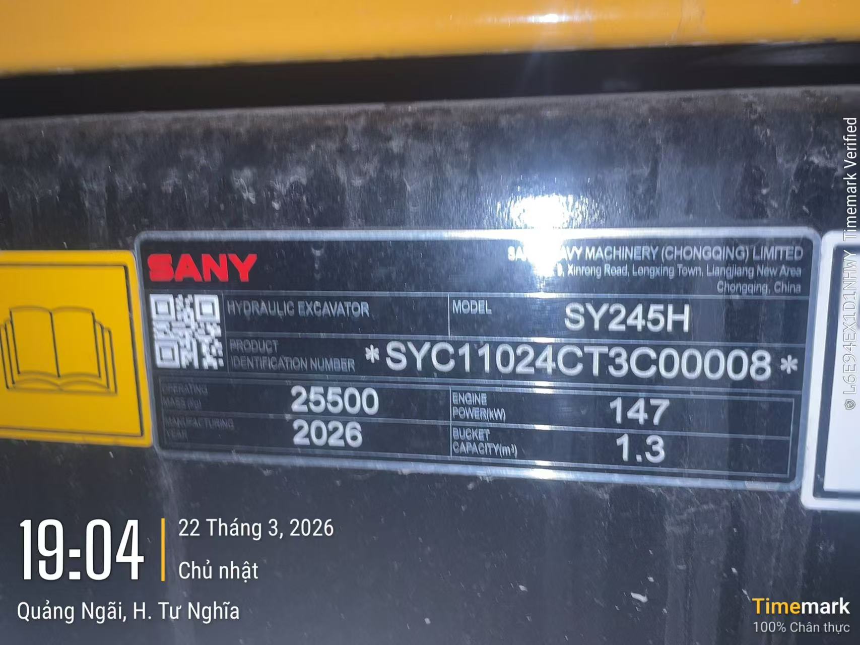 máy xúc sany