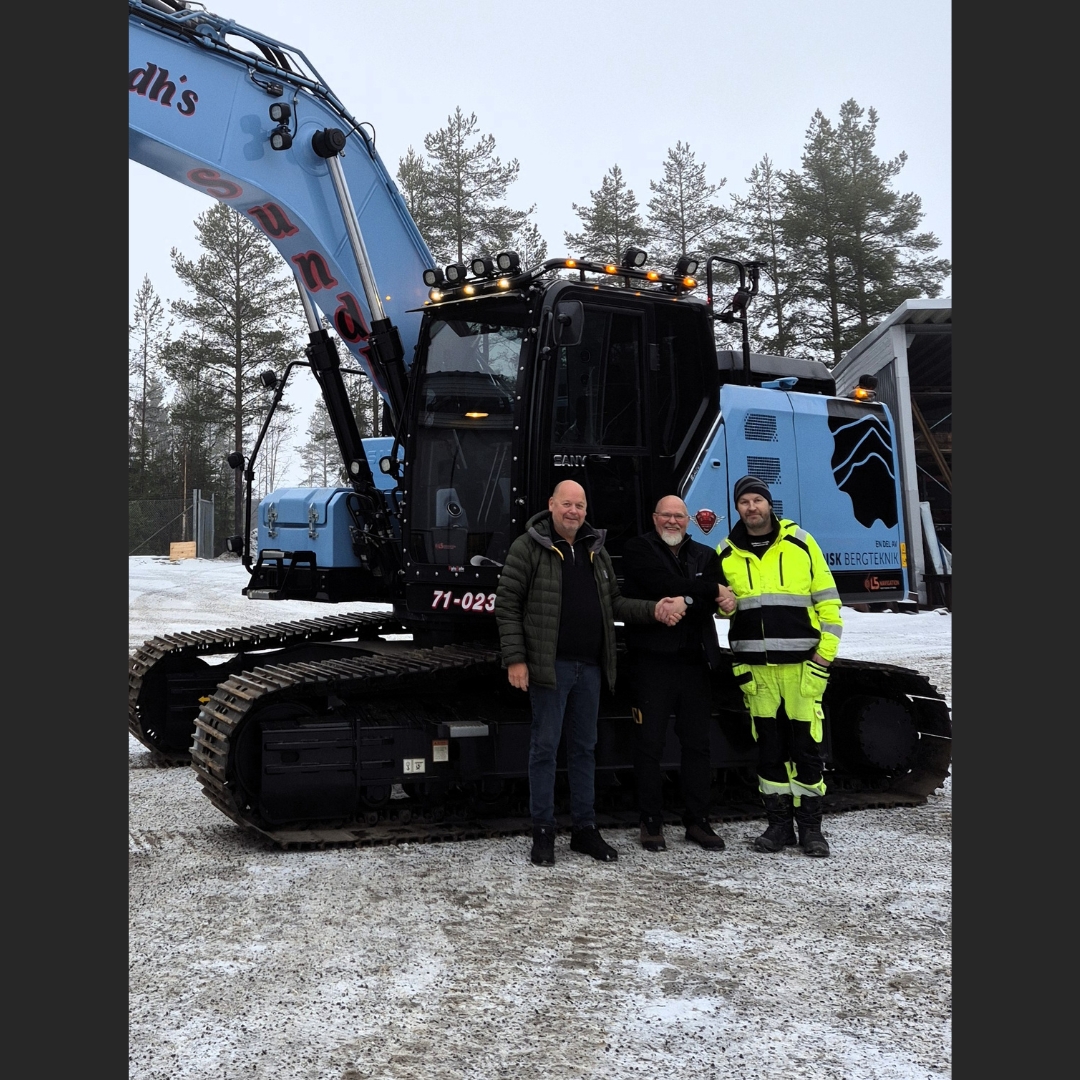 máy xúc điện sany