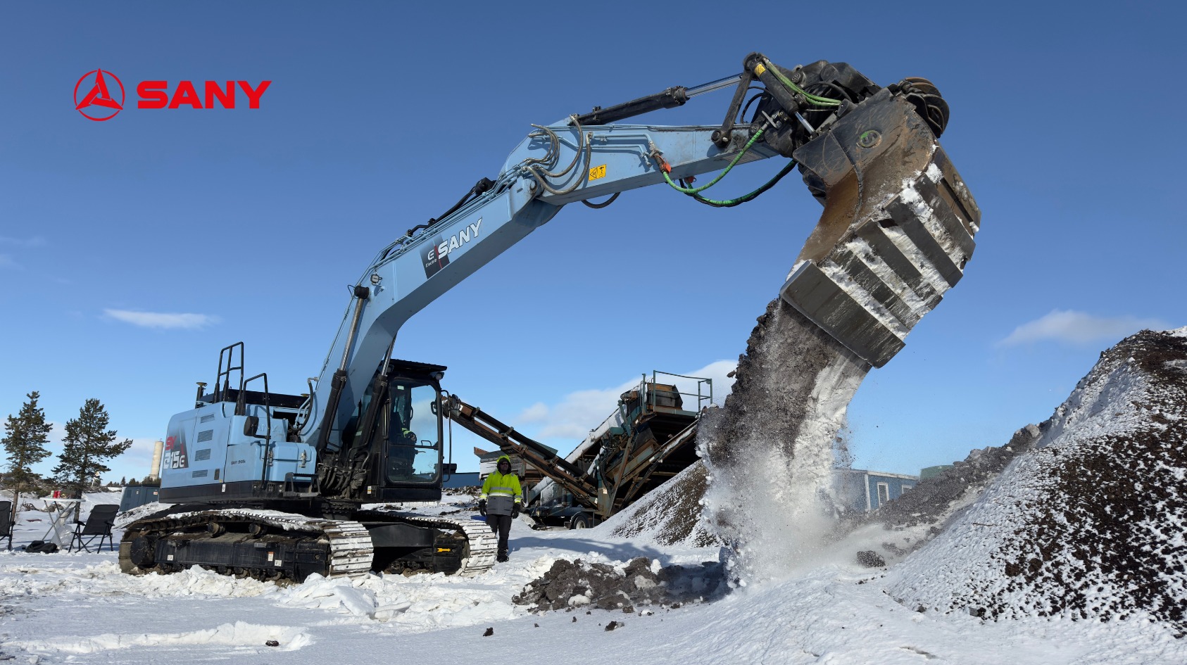 máy xúc sany