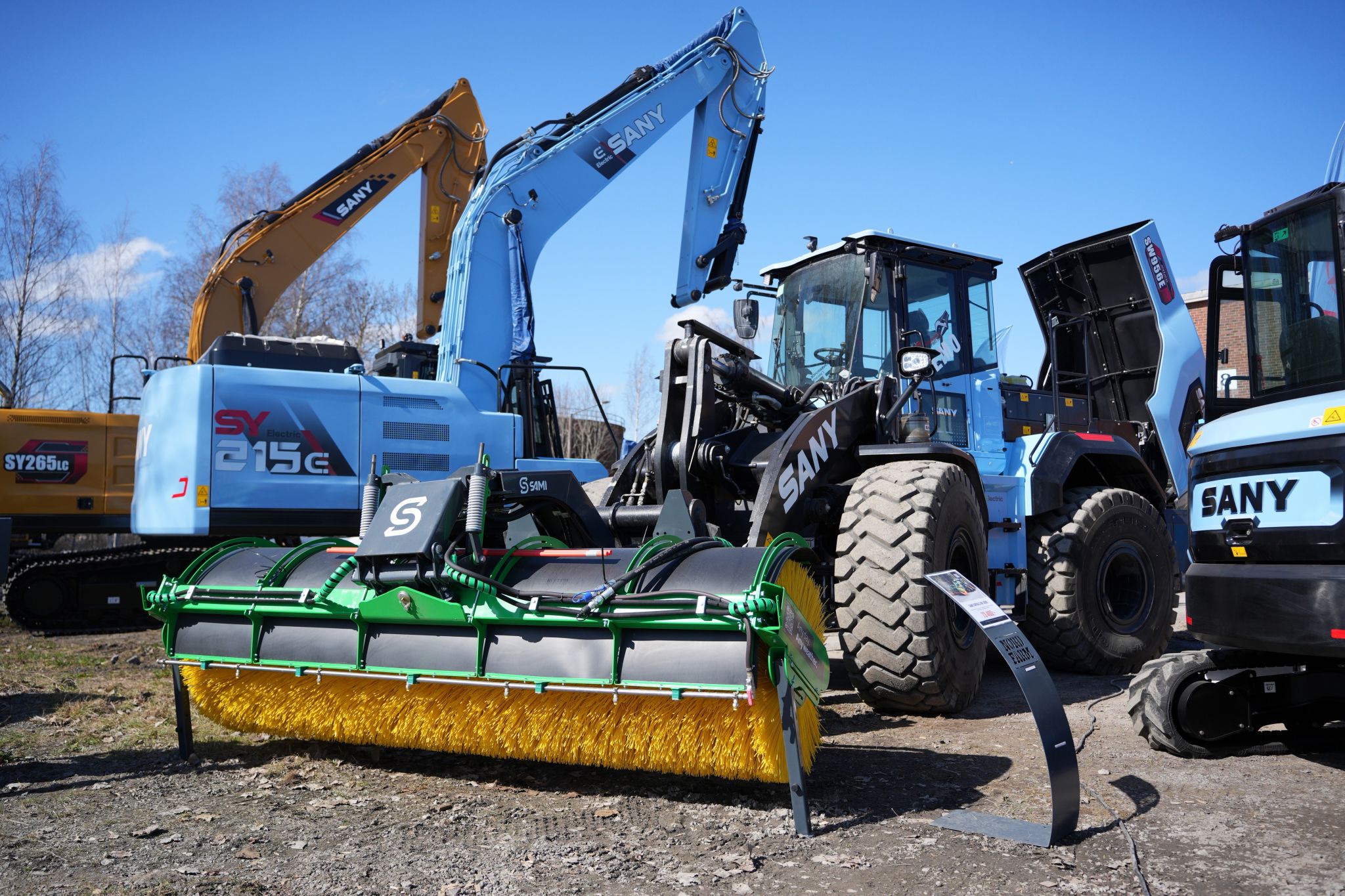 SANY Bắc Âu : Một ngày trải nghiệm tuyệt vời tại Nordfarm Maskin AB