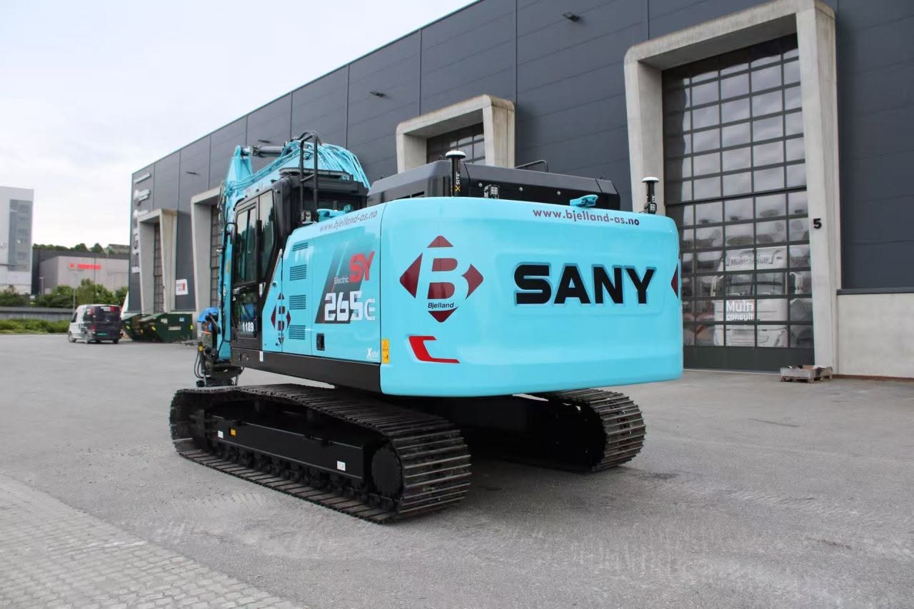 máy xúc điện sany
