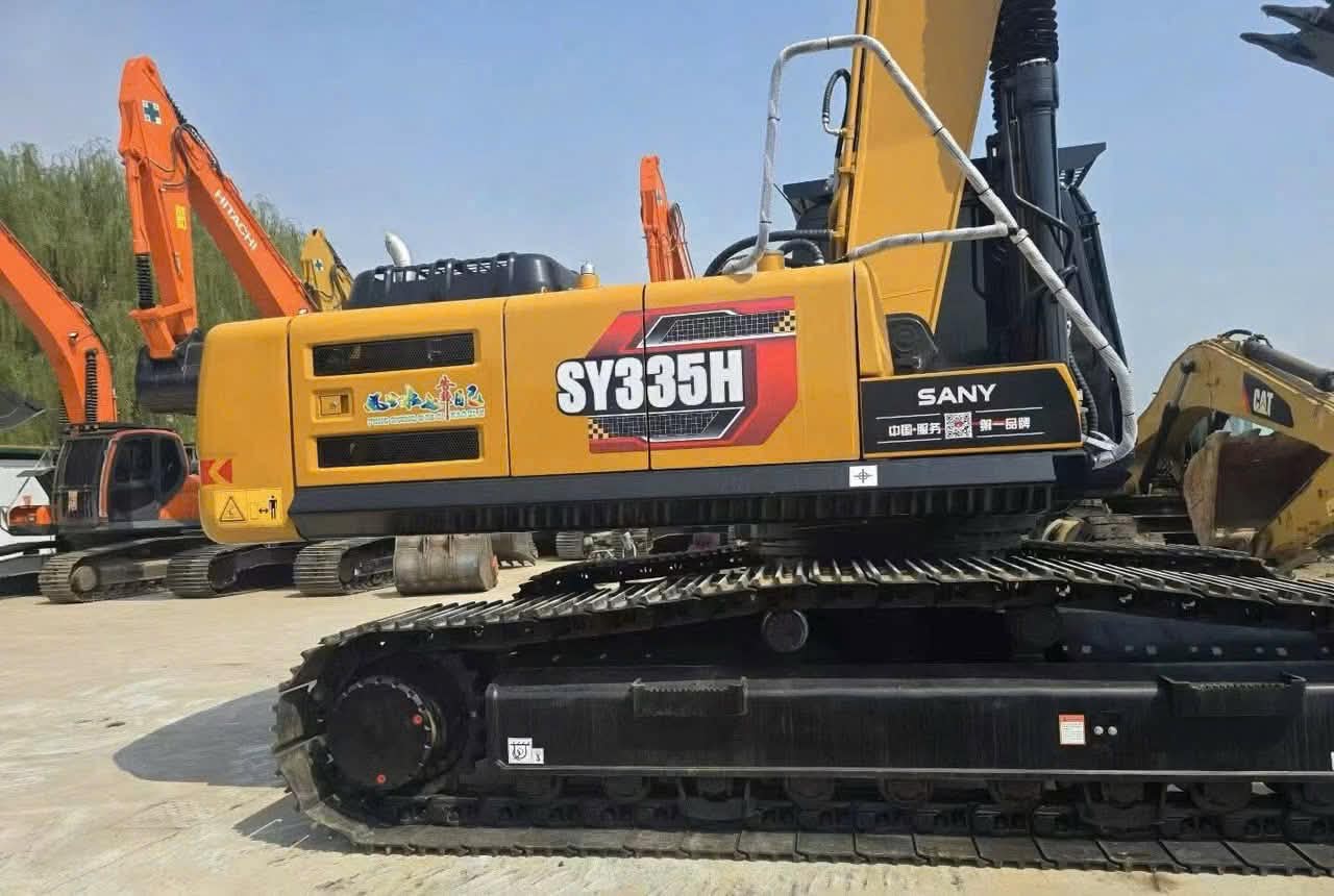 mẫu máy xúc SANY phục vụ nội địa trung quốc