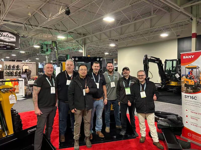 SANY CANADA tổng kết Hội chợ Landscape Ontario Congress 2026