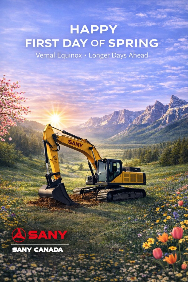 SANY với ngày Xuân phân đánh dấu một khởi đầu mới