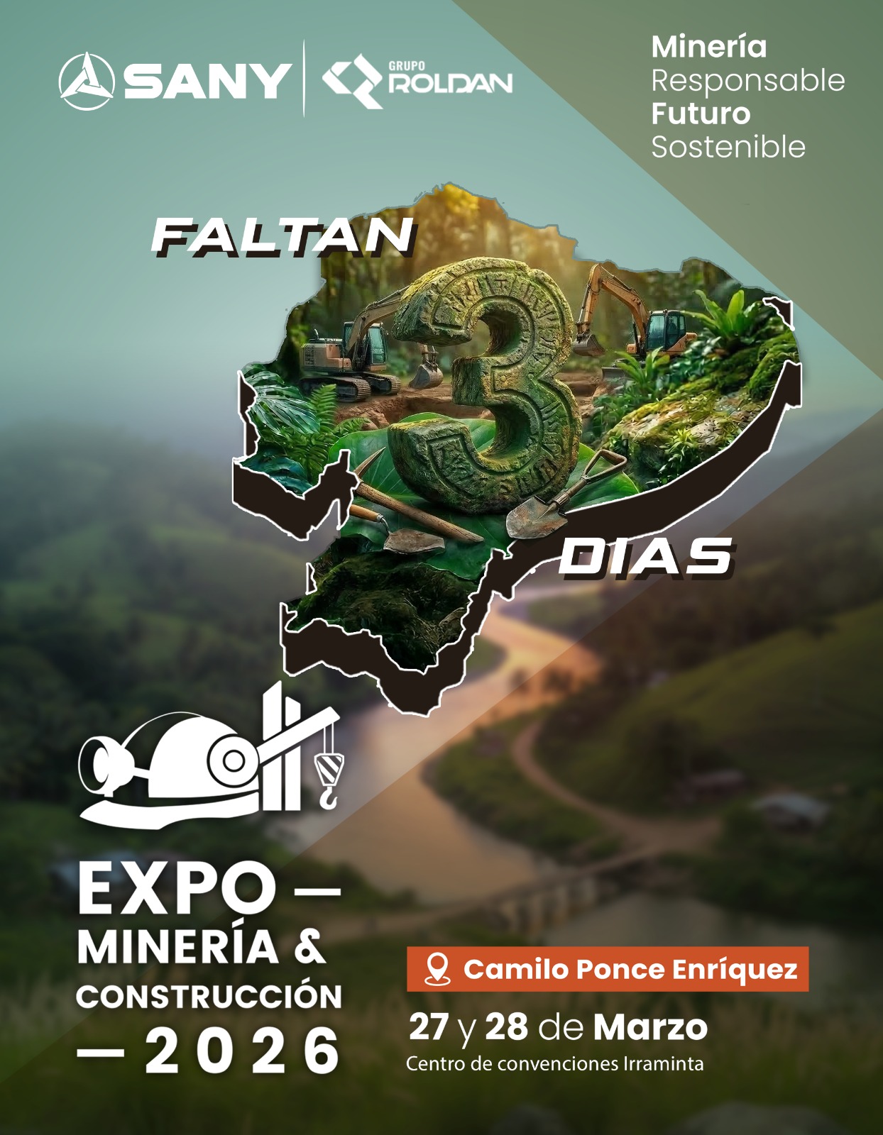 SANY sẽ góp mặt tại Expo Minería & Construcción 2026