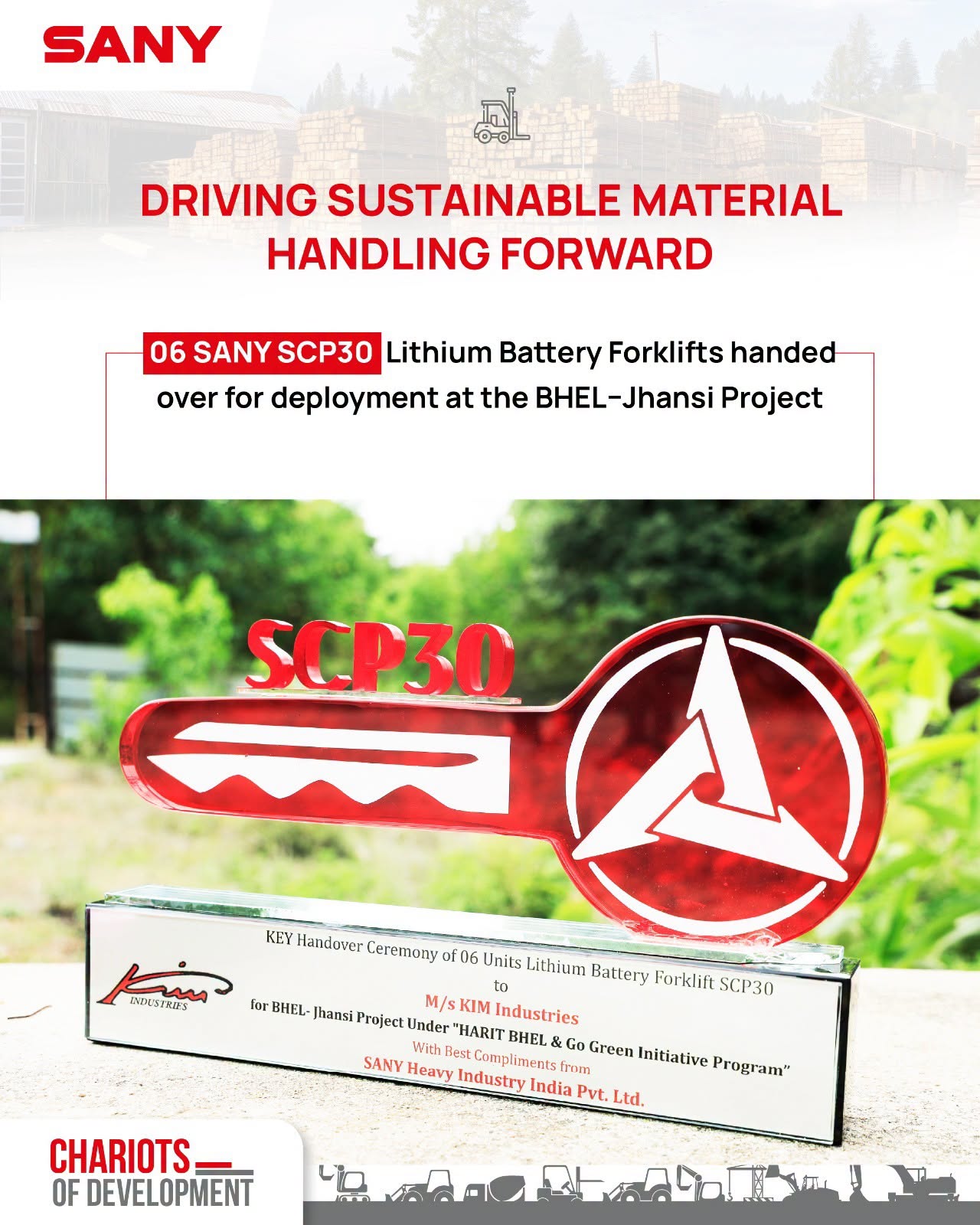 xe nâng điện sany