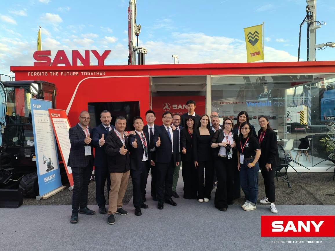 SANY ITALIA tham gia GEOFLUID 2026 tại Piacenza Expo