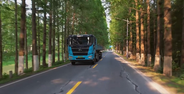 xe tải điện sany