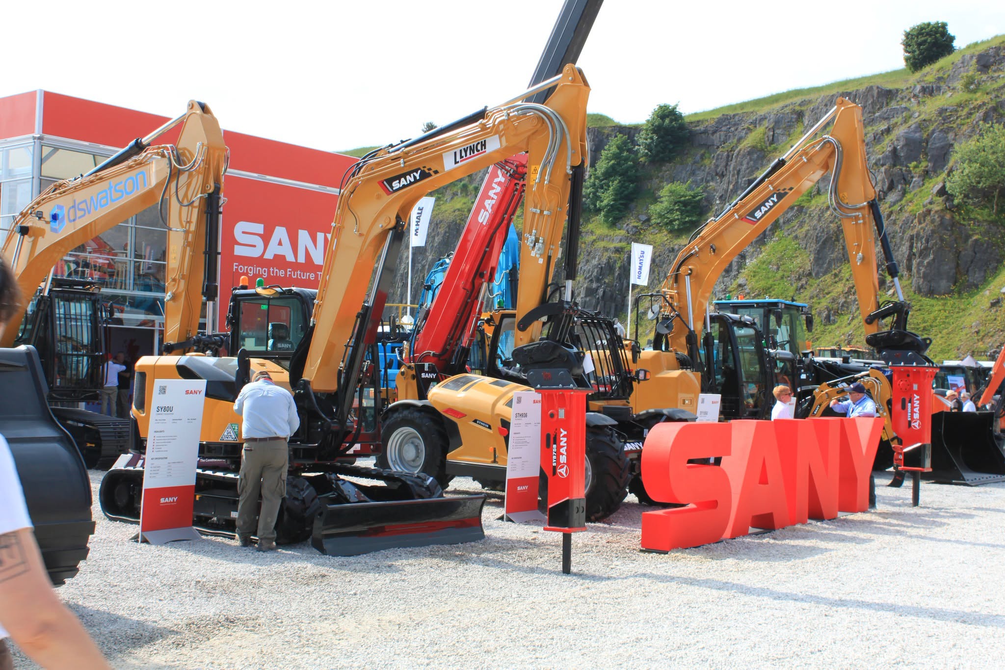 SANY UK : Headhill 2026 triển lãm khai thác đá và xây dựng lớn nhất năm