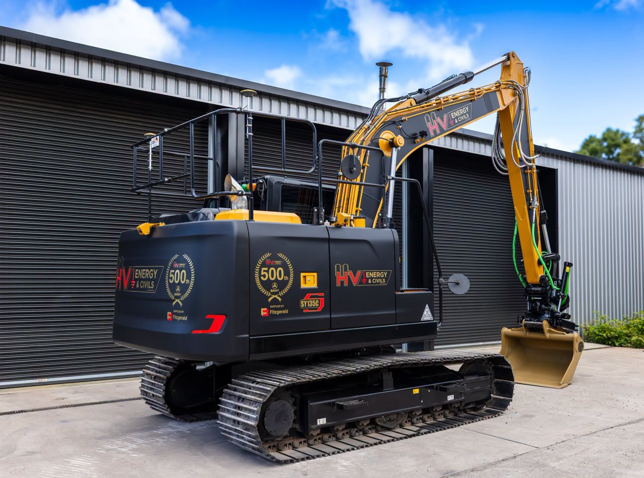 Fitzgerald Plant Services đạt cột mốc bán 500 máy SANY tại Anh
