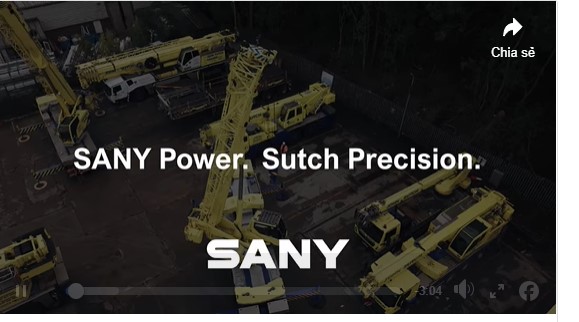 Cẩu SANY chinh phục niềm tin của John Sutch Cranes