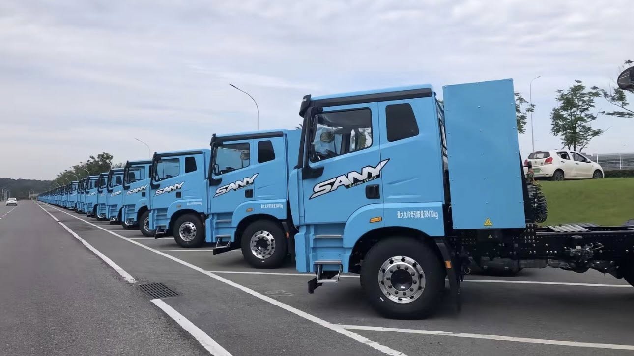 xe tải điện sany