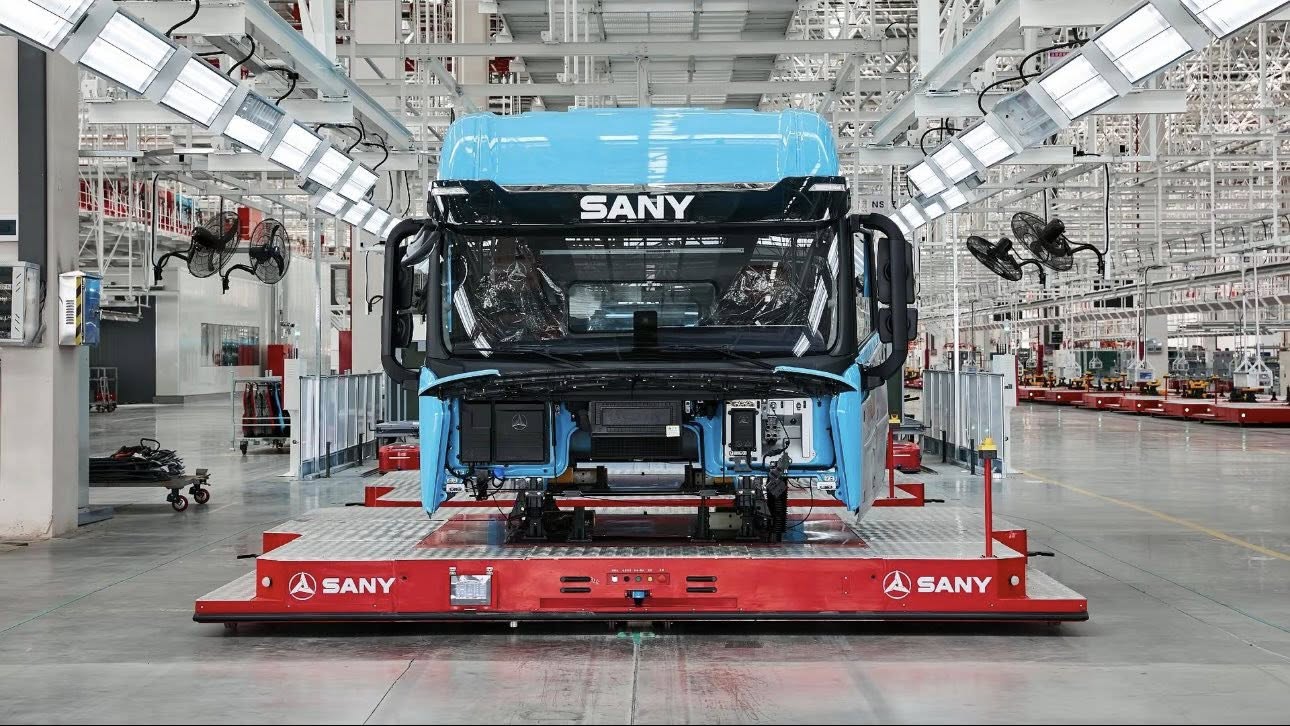 xe tải điện sany