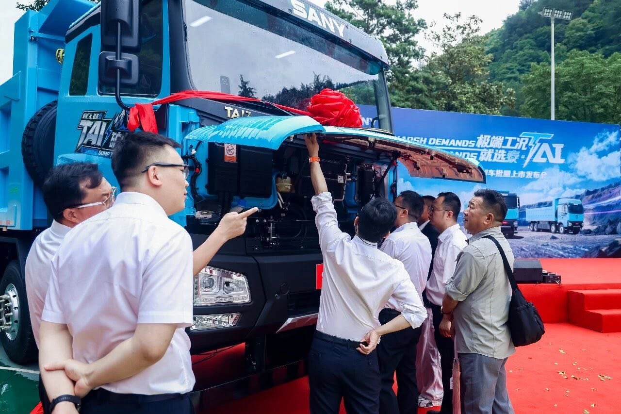 xe ben điện SANY