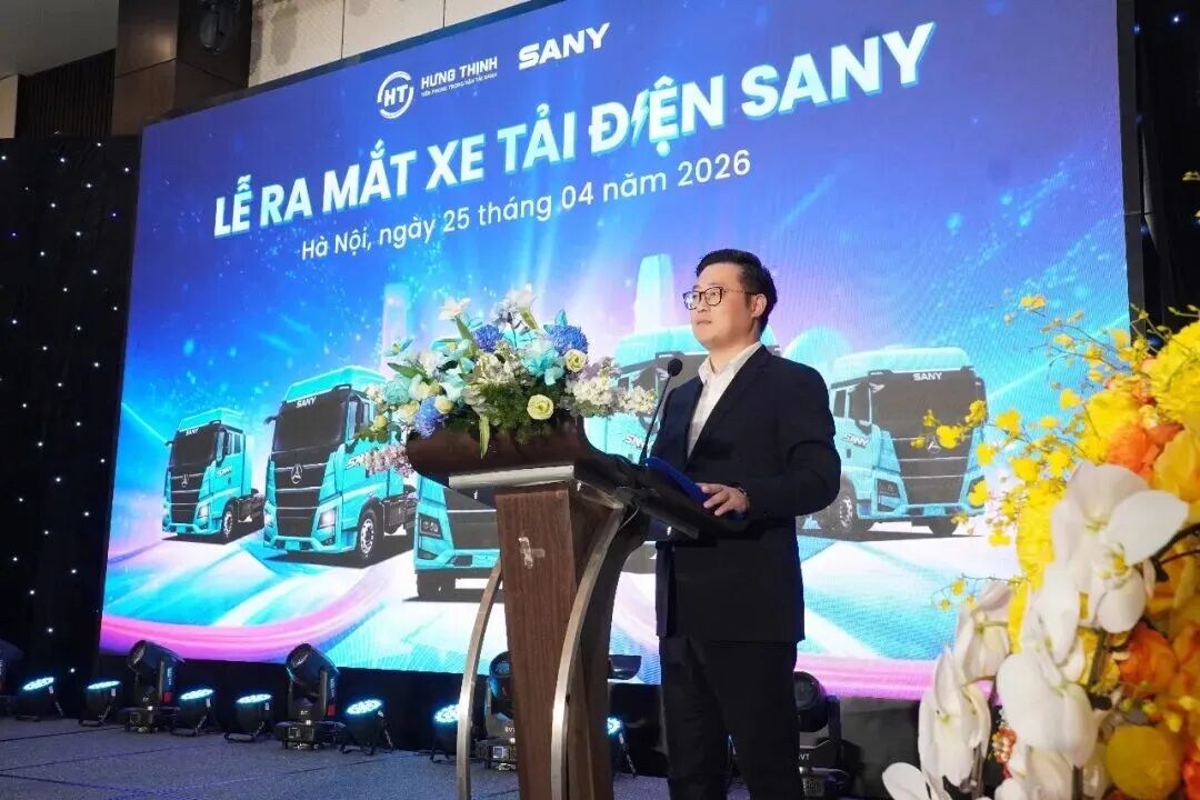 xe tải điện sany