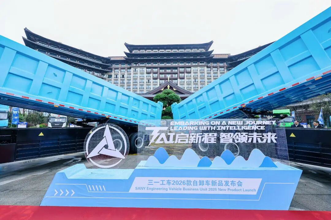 xe ben điện sany