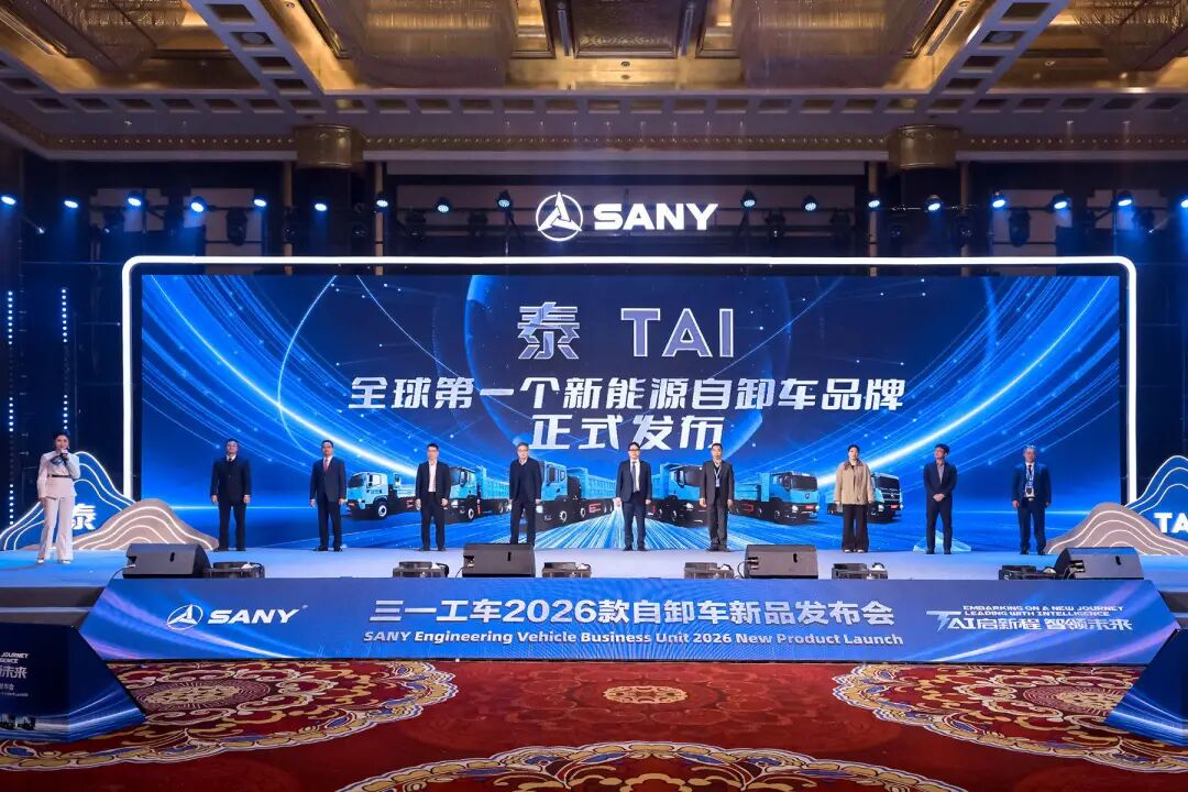 xe ben điện sany