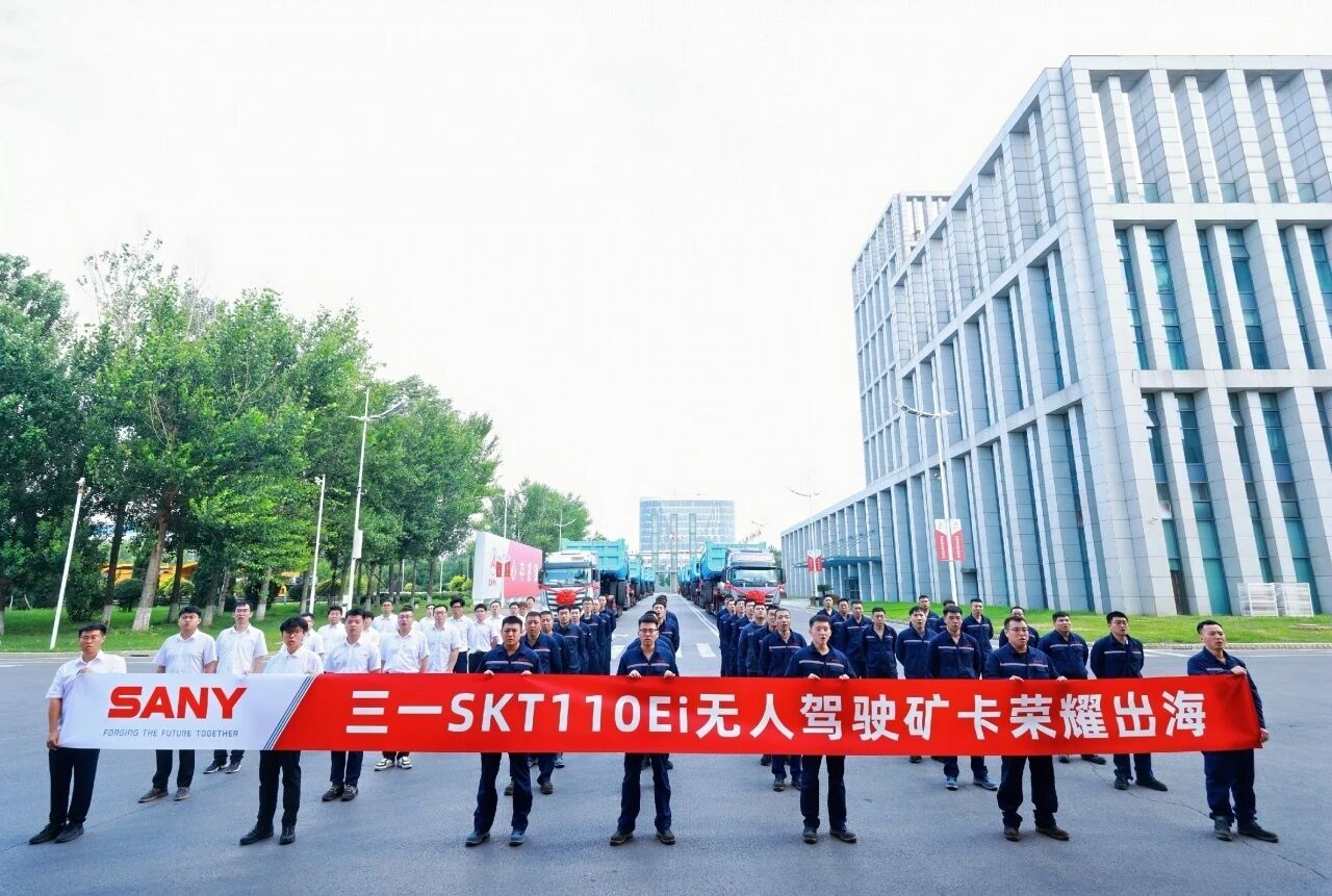 xe tải mỏ sany