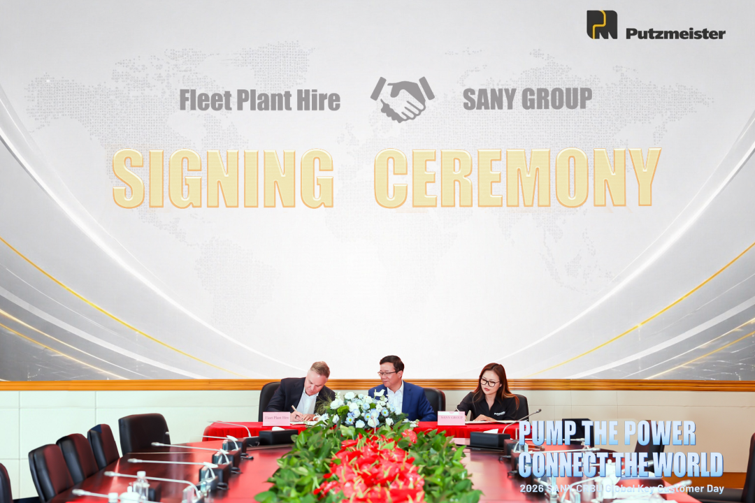 Putzmeister cùng SANY Pump Road thúc đẩy chuyển đổi xanh cho FPH tại Úc