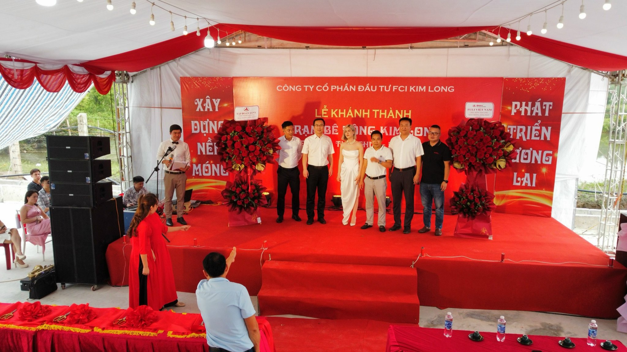 trạm trộn asphalt sany