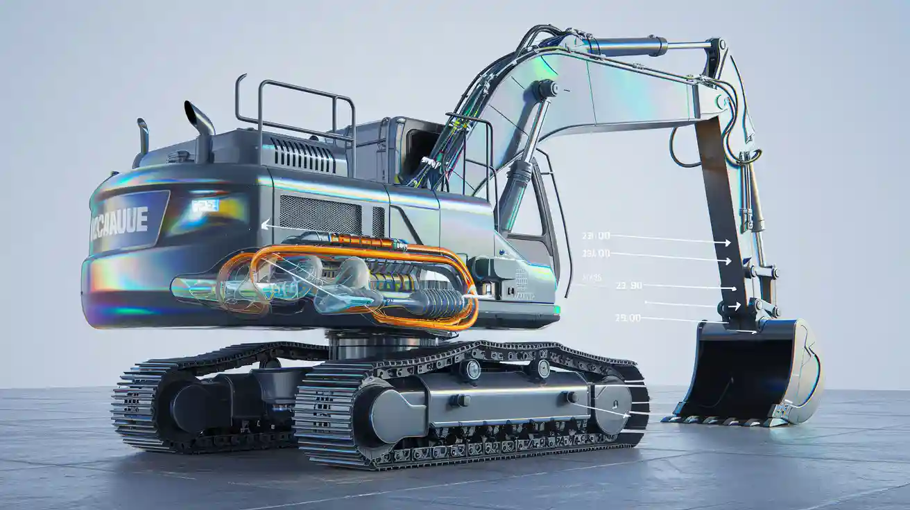Cách thức hoạt động của bơm thủy lực máy xúc - Giải thích từng bước