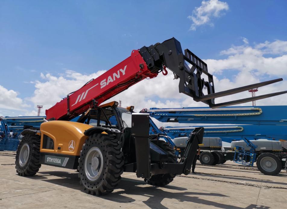 Xe nâng ống lồng trong xây dựng (Construction Telehandler): Tất cả những điều bạn cần biết